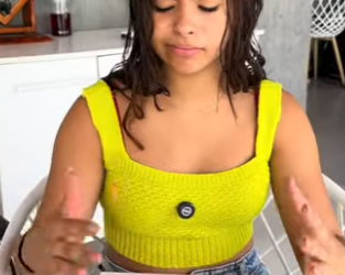 Pai resolvi fazer um teste com suas duas filhas part2