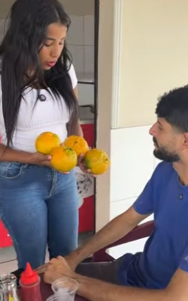 Garota trabalhadora foi surpreendida part2