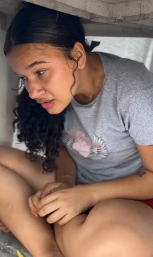 Ela conseguiu fugir do ex namorado part1