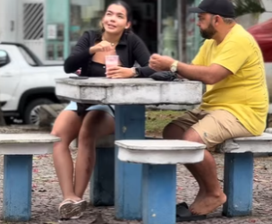 Ele só queria um amor mas ela deixou claro que sem dinheiro sem l