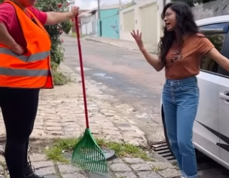 Mulher descobre traição durante trabalho part2