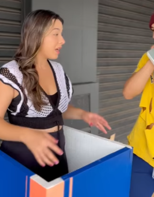 Jovem se escondeu dentro do Caixa Automático por uma importante razão part2