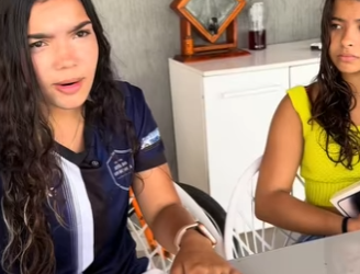 Pai resolvi fazer um teste com suas duas filhas part2