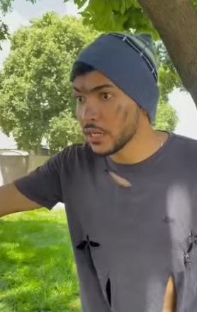 Milionário finge ser mendigo para comprar um abraço part2