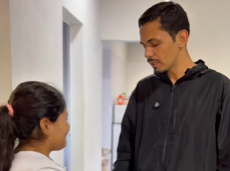 D1300001 Tim viu tudo que sua filha mentiu em acusar a Adriana de ter apertado o braço dela part2