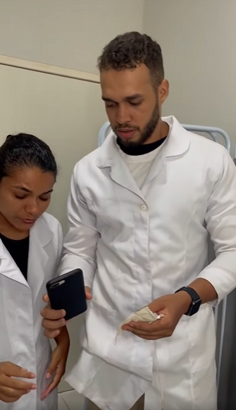 Ela se apaixonou pela enfermeira e salvou de que isso acontecesse com ela part2