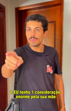 D1300005 Tim viu tudo que o Luís fez com Adriana e fez ele limpar todo o chão que ele sujou part2