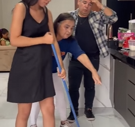 D2000013 Sogra testa a amante do seu filho. part2